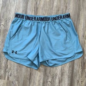 Light Blue Under Armour Shorts
